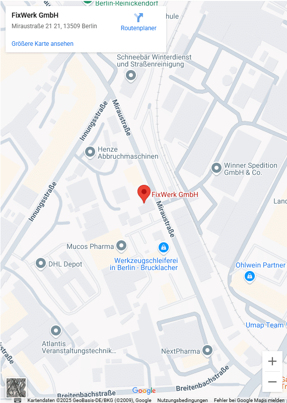Google Maps FixWerk GmbH